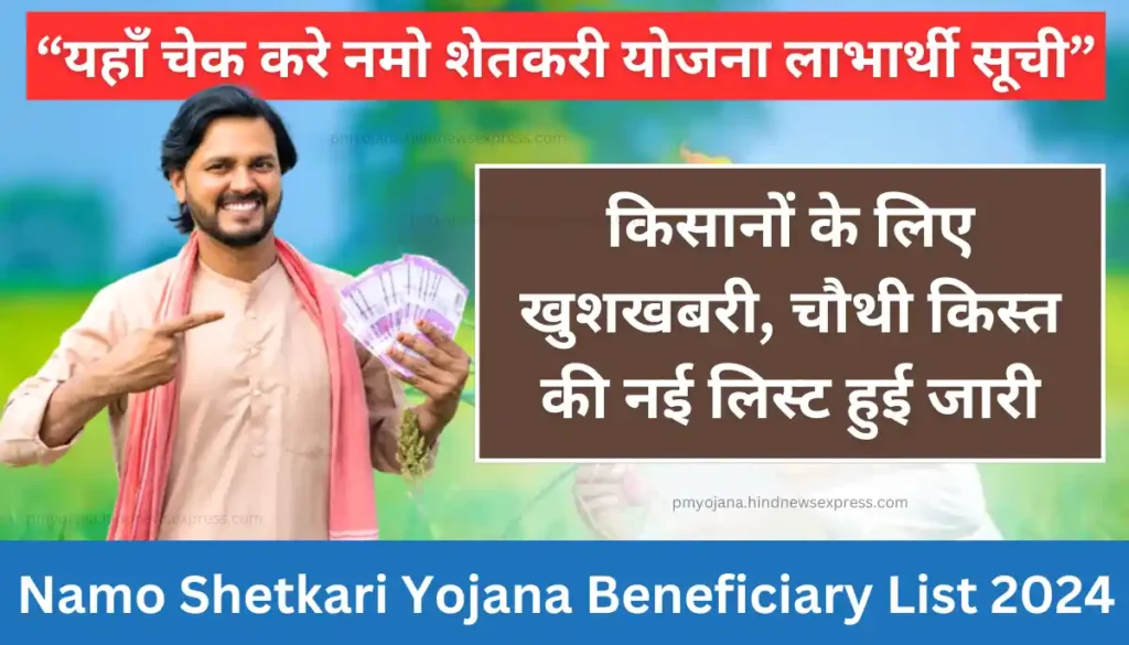Namo Shetkari Yojana Beneficiary List 2024 - नमो शेतकरी महा सम्मान निधि योजना लाभार्थी सूची